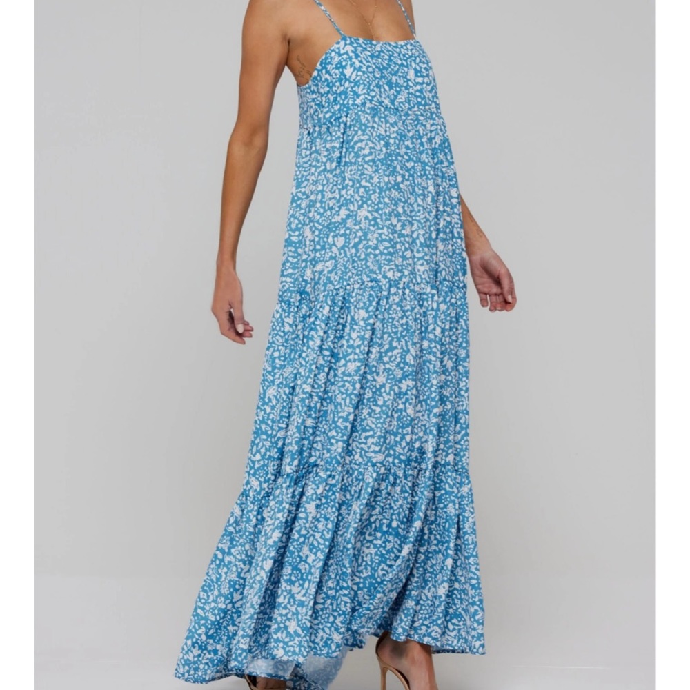 Bridget maxi in Iris